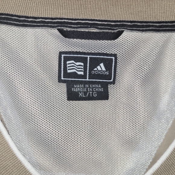 Mens Tan Adidas Windbreaker Pullover. Size XL - Picture 2 of 7